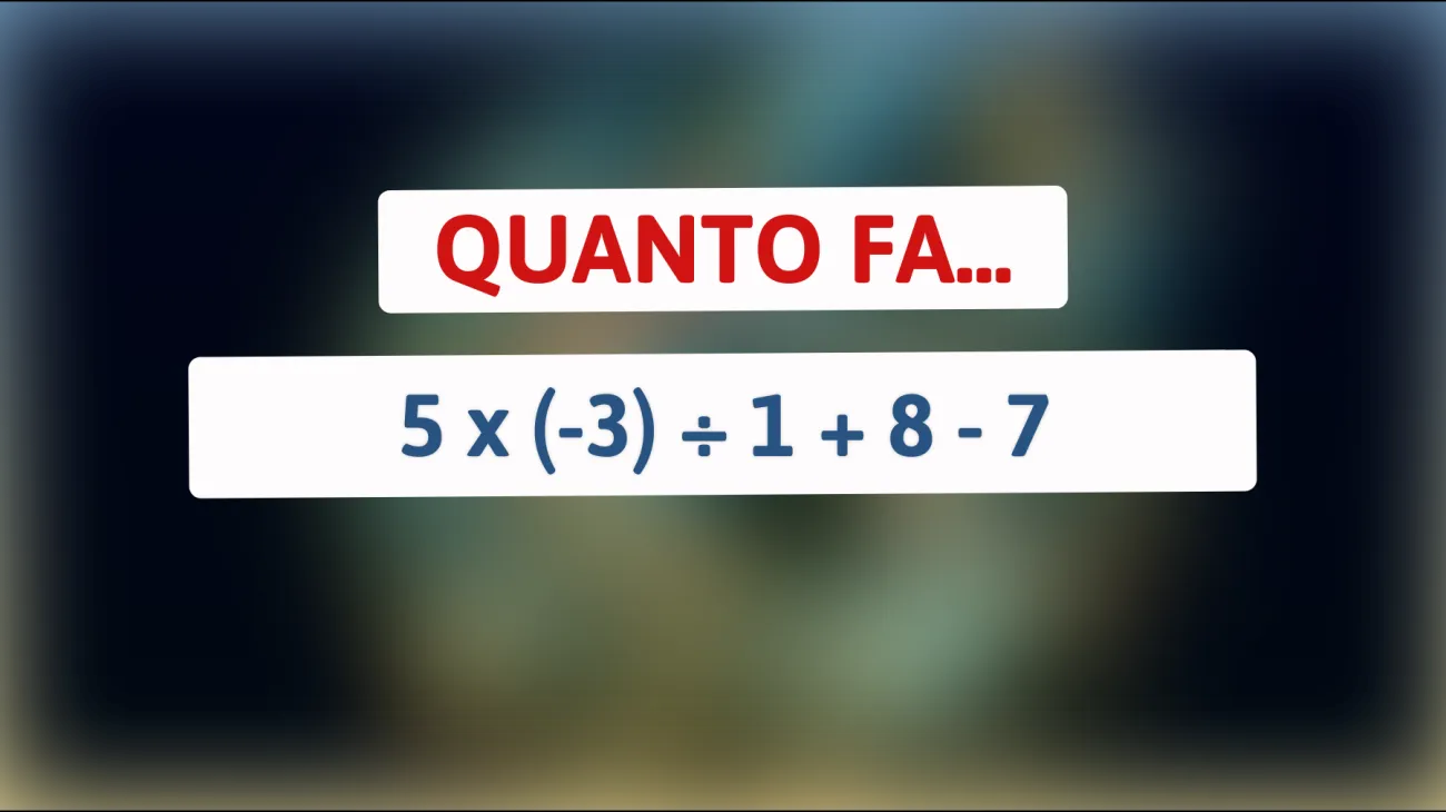 \"Svelato il rompicapo matematico solo per veri geni: riesci a risolverlo al volo?\""
